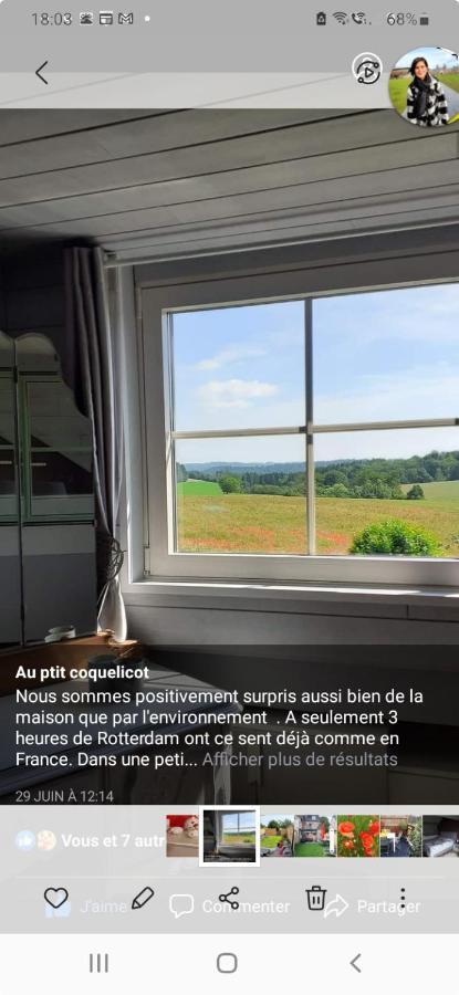Au Ptit Coquelicot Villa Houyet Dış mekan fotoğraf